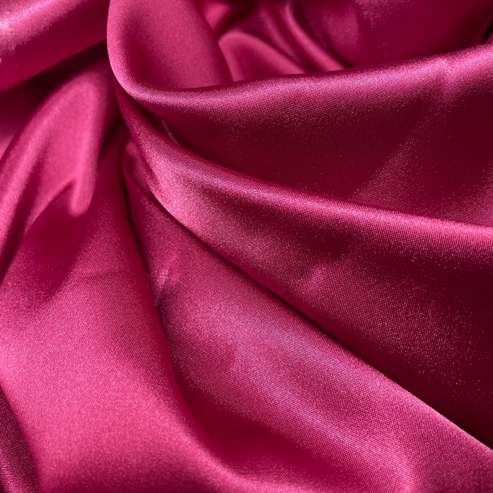 7yds Pink Stretch Crepe Fabric 💖